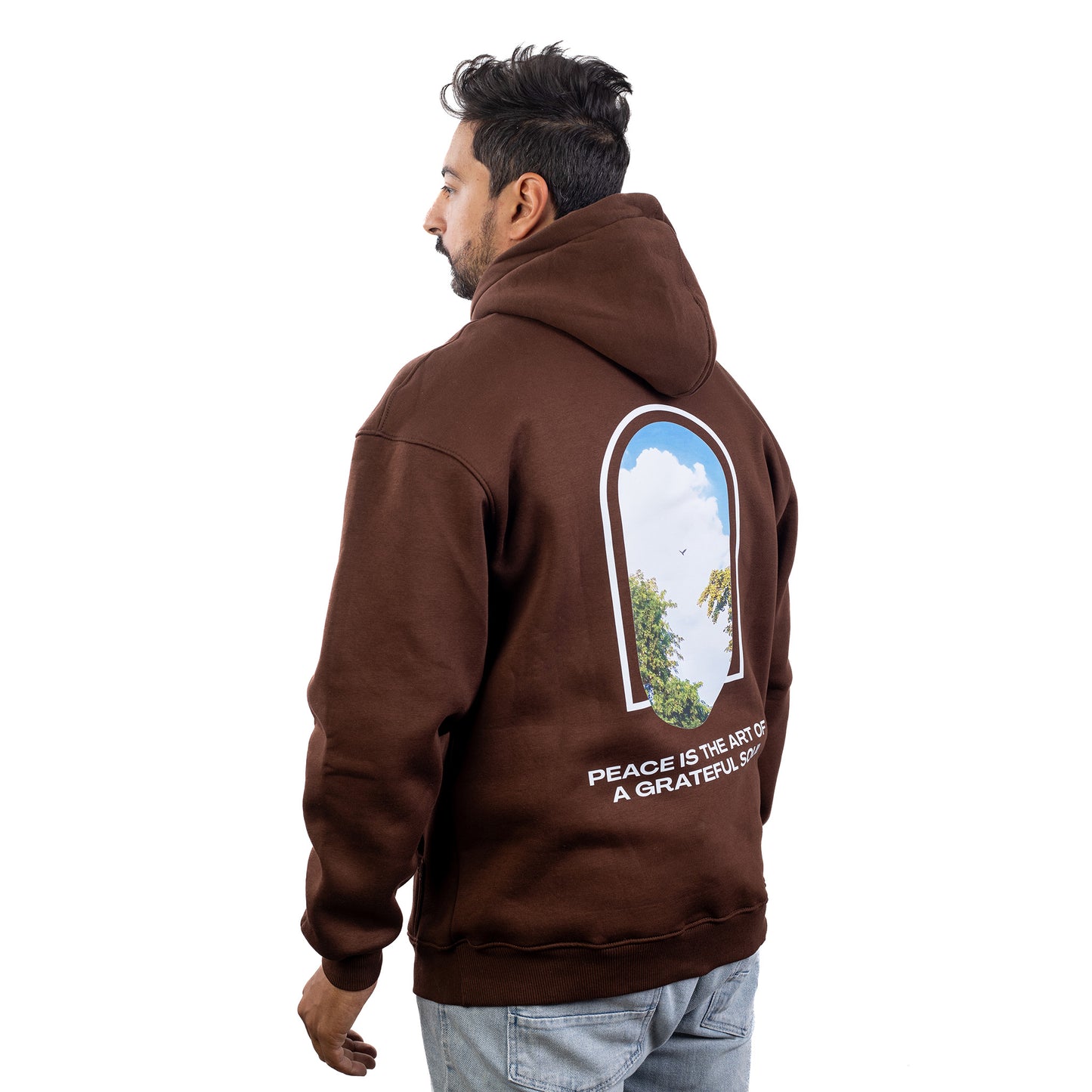 (Brown) Peace Hoodie