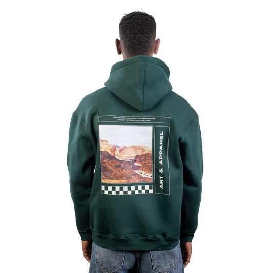 (Dark Green) Strength Hoodie