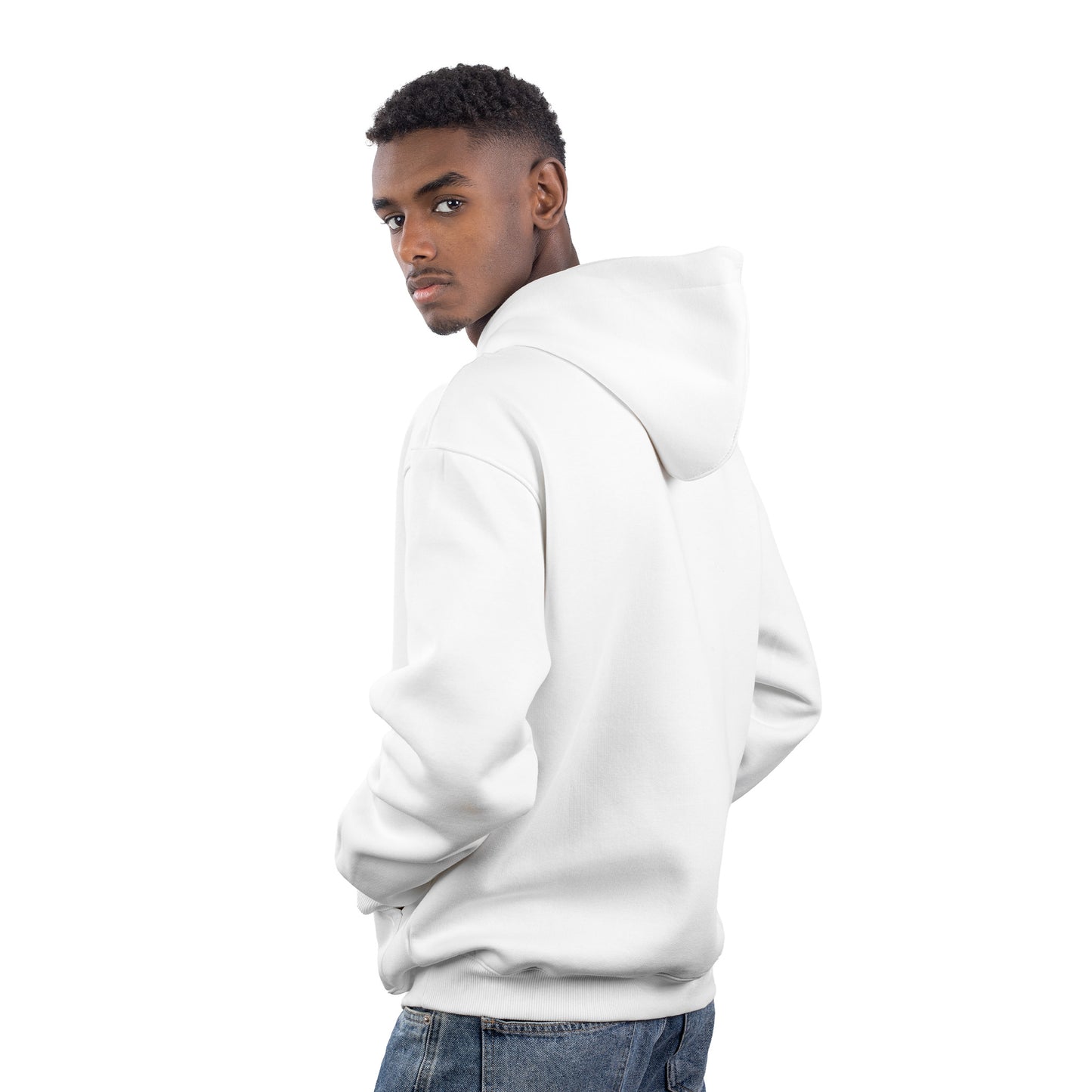 (White) Basic Hoodie