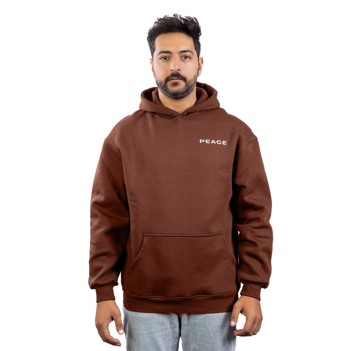 (Brown) Peace Hoodie