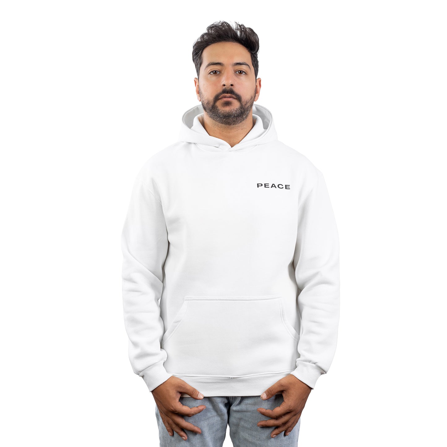 (White) Peace Hoodie