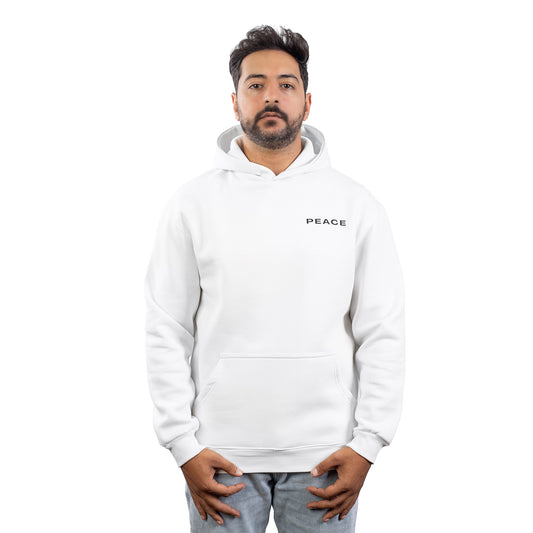 (White) Peace Hoodie