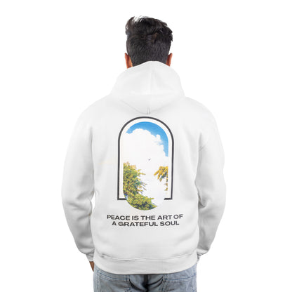 (White) Peace Hoodie