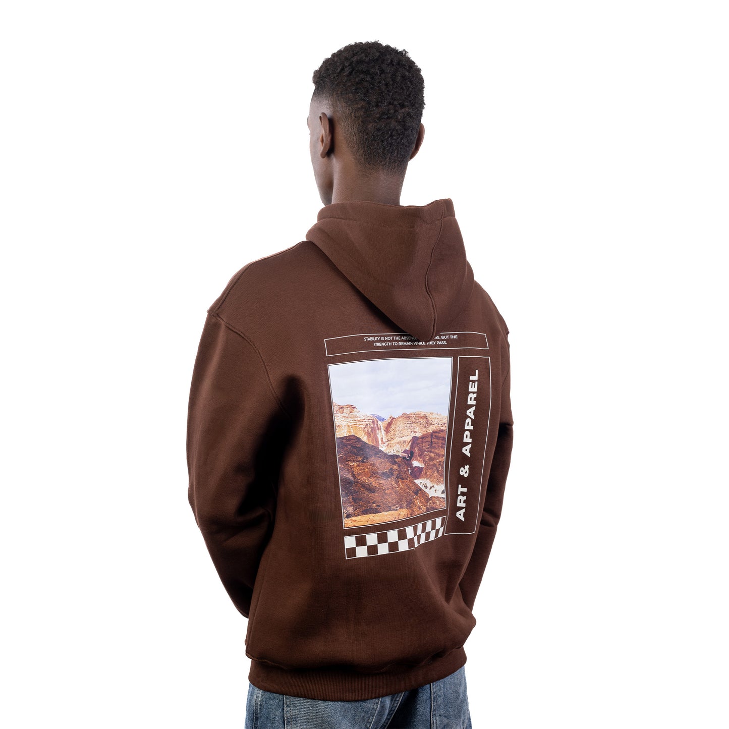 (Brown) Strength Hoodie