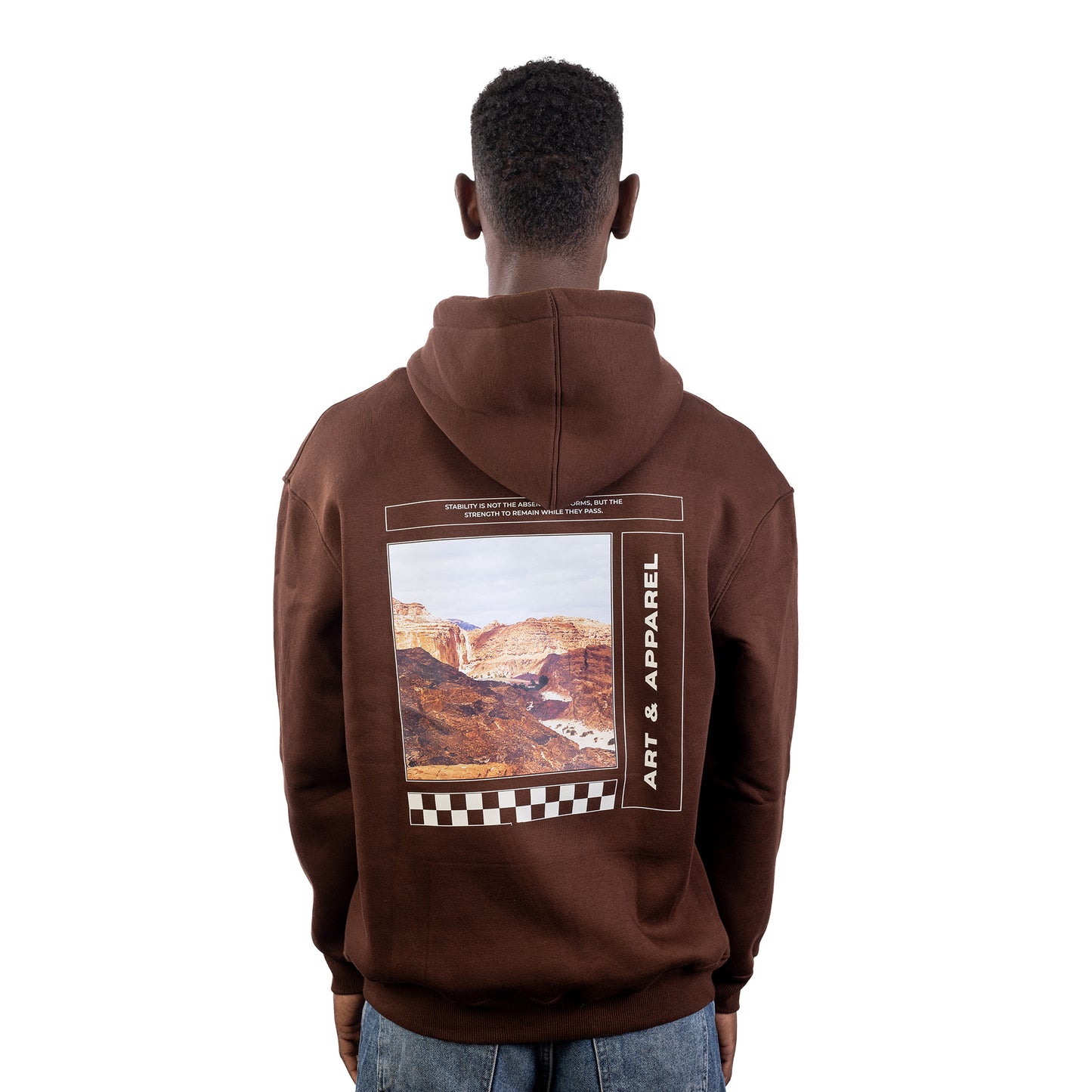 (Brown) Strength Hoodie