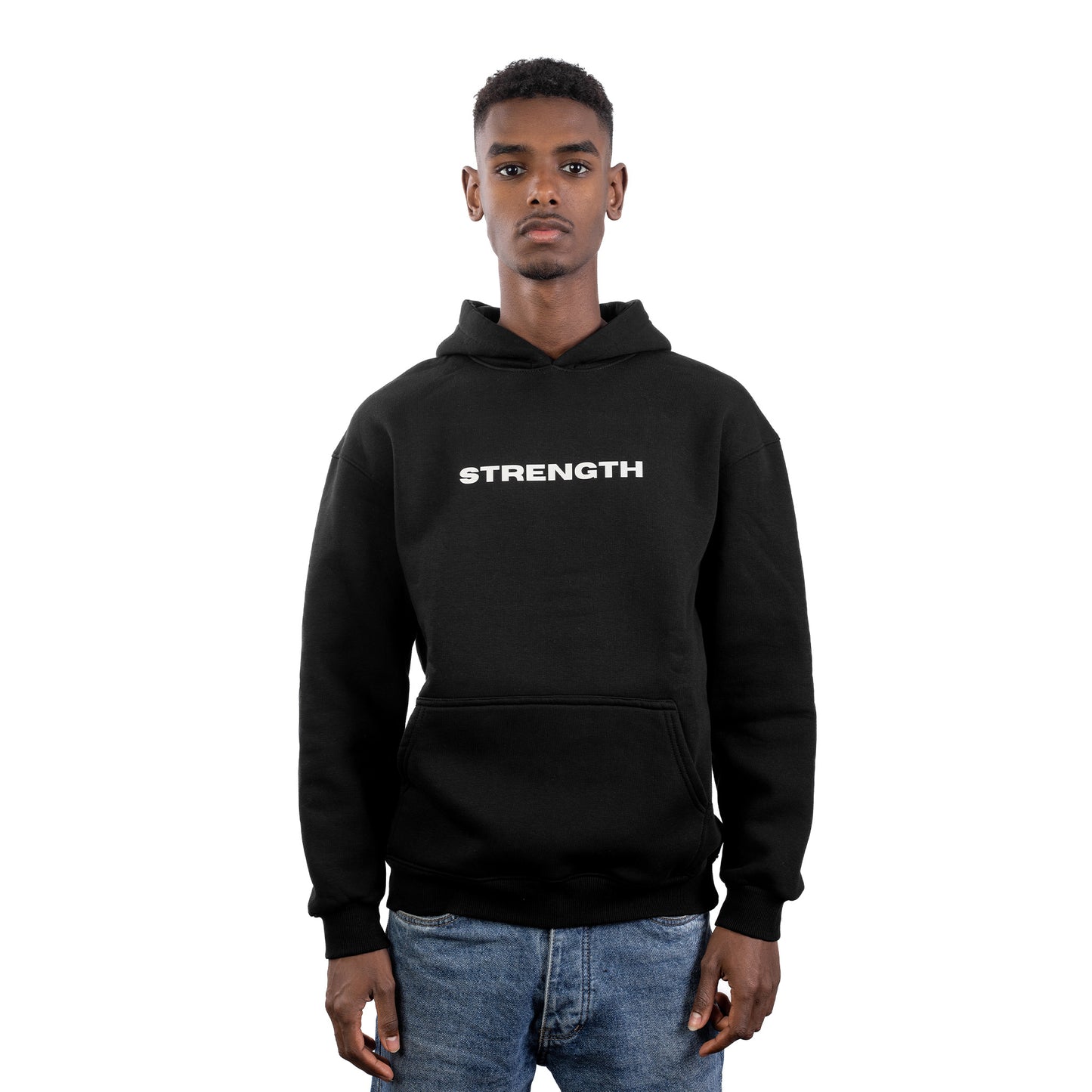 (Black) Strength Hoodie