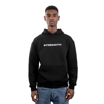 (Black) Strength Hoodie