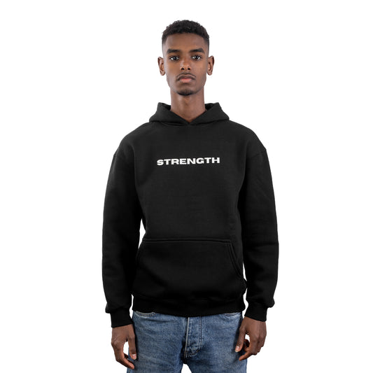 (Black) Strength Hoodie