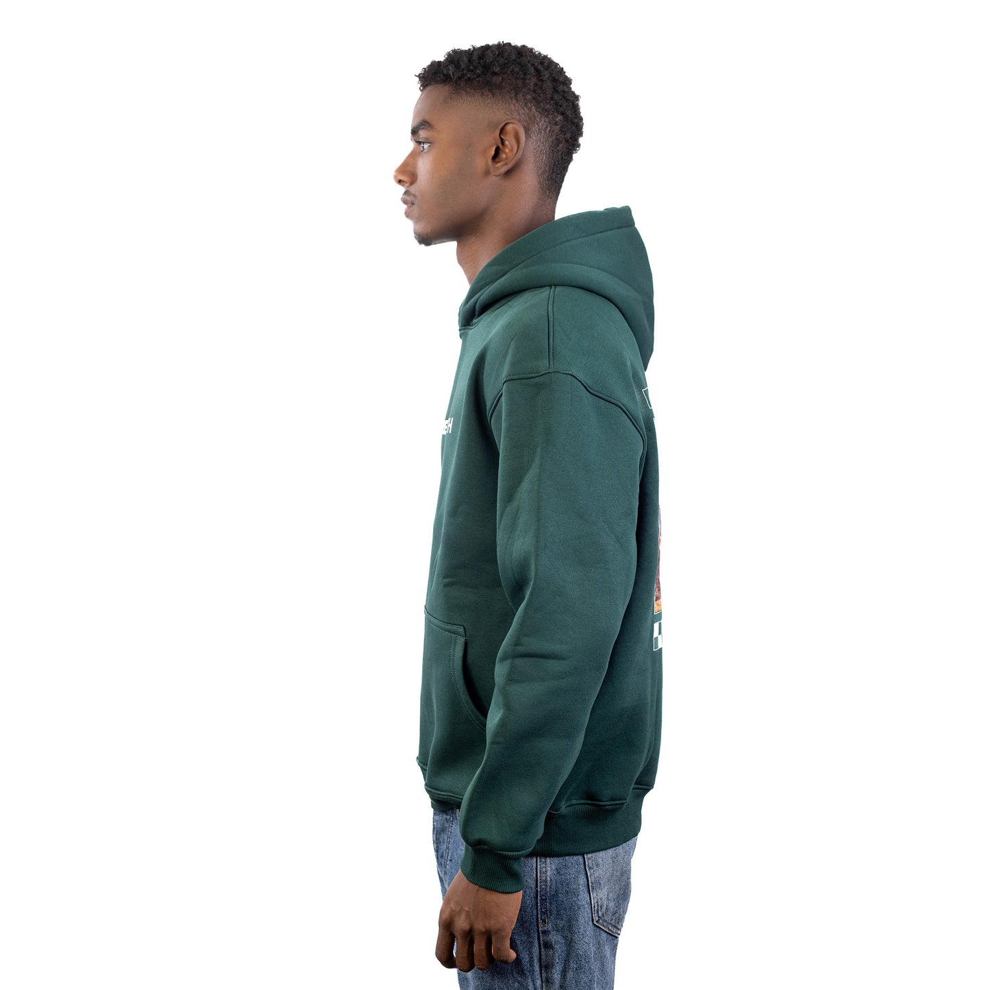 (Dark Green) Strength Hoodie