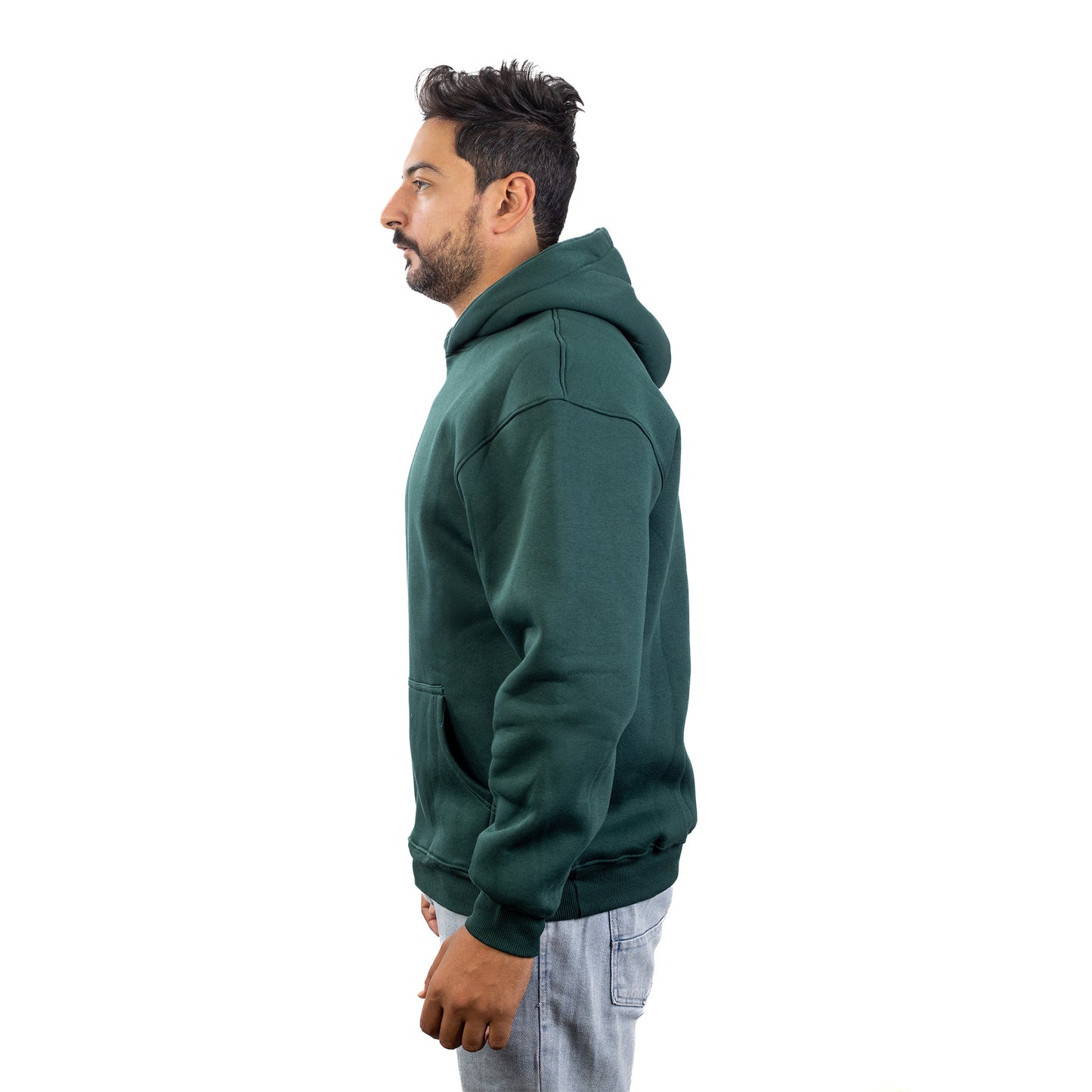 (Dark green) Basic Hoodie