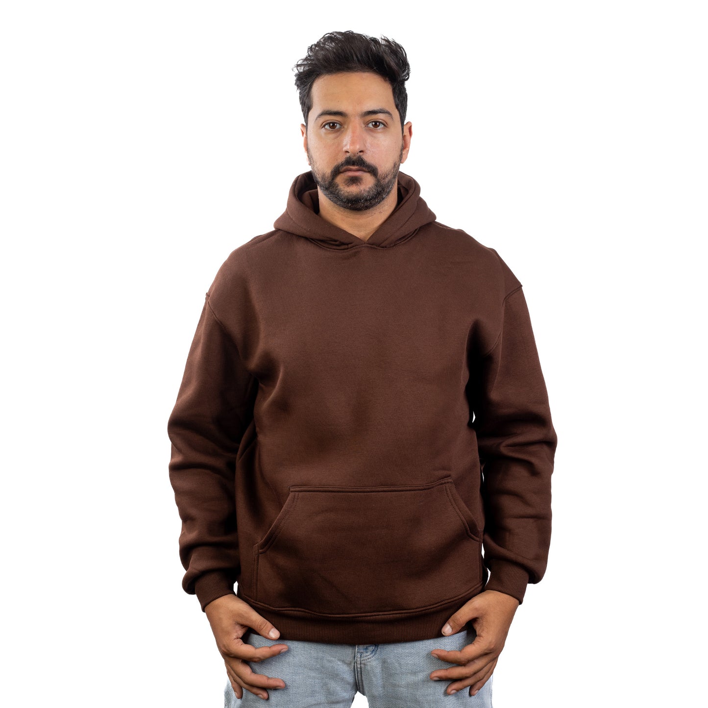 (Brown) Basic Hoodie